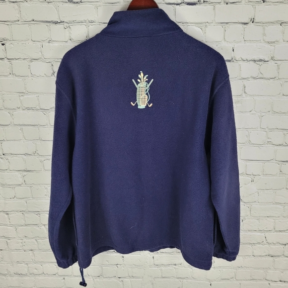 NORTHERN REFLECTIONS | vintage golf full zip fleece jacket - Picture 4 of 10